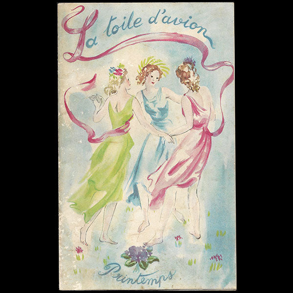 La Toile d'Avion - catalogue pour le Printemps (circa 1935)