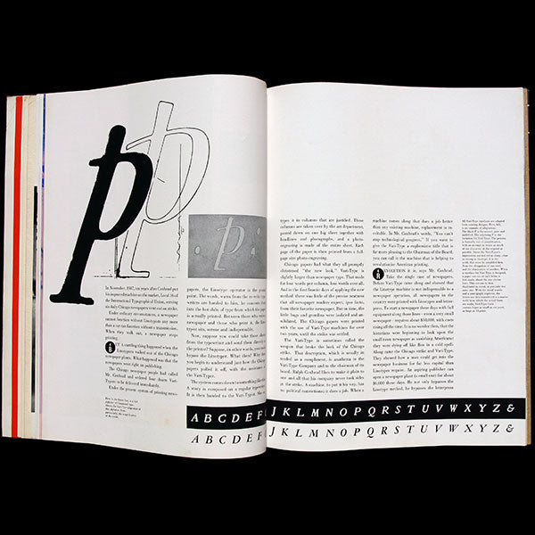 Brodovitch - Portfolio, a Magazine for the Graphic Arts, n°2 (Winter 1950)