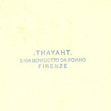 Vionnet - Dessin original de Thayaht pour une carte (circa 1920)