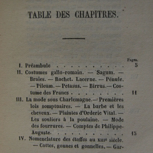 La Bédollière - Histoire de la mode en France (1858)