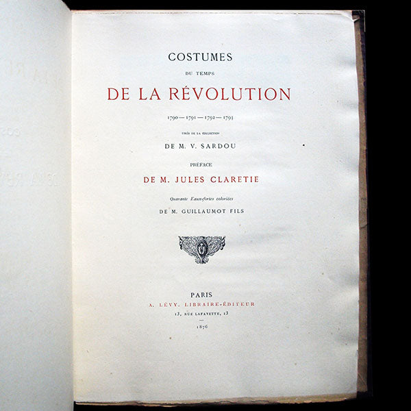 Costumes du temps de la Révolution 1790-1791-1792-1793, par Guillaumot (1876)