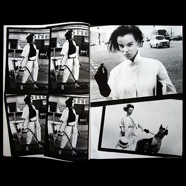 Comme des Garçons Tricot, n°8, photographies de Peter Lindbergh (1984)