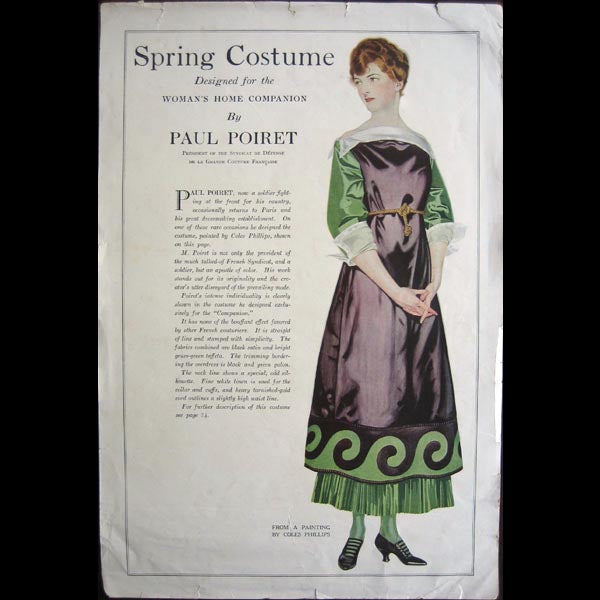 Poiret - Spring Costume (1916)