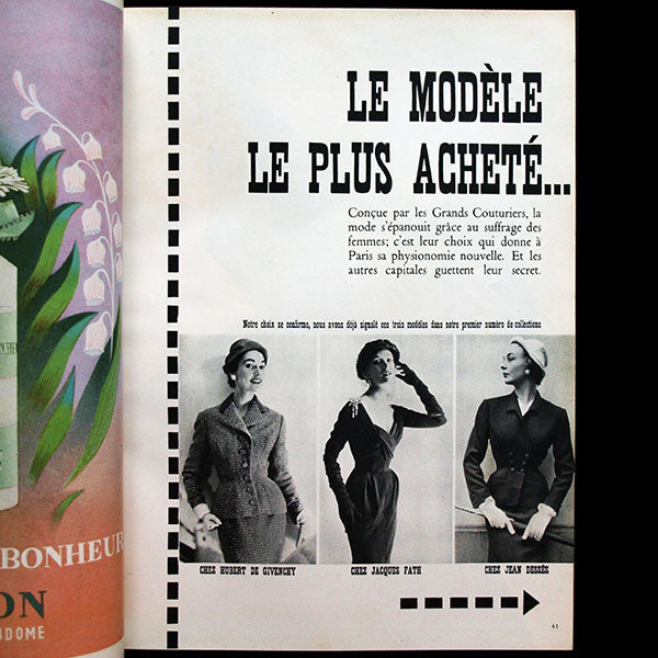 Album du Figaro, n°41, avril-mai 1953, couverture de Richard Dormer