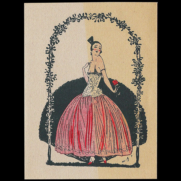 Charlotte Humbert - Carte de la maison de couture, 203 boulevard Saint-Germain à Paris (circa 1920-1928)