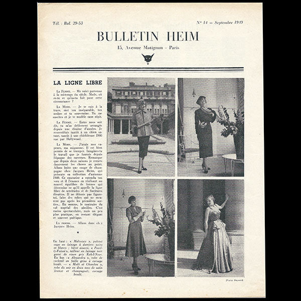 Heim - Bulletin Heim, n°14 (1949, septembre), couverture de Maywald