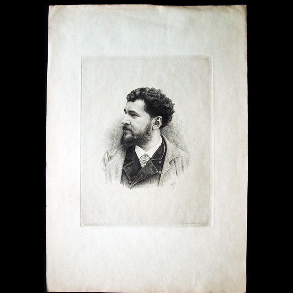 Uzanne - Portrait par Eugène Gaujean