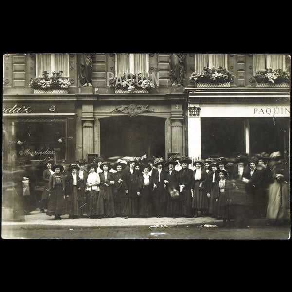 La maison Paquin, 3 rue de la Paix à Paris (circa 1906)