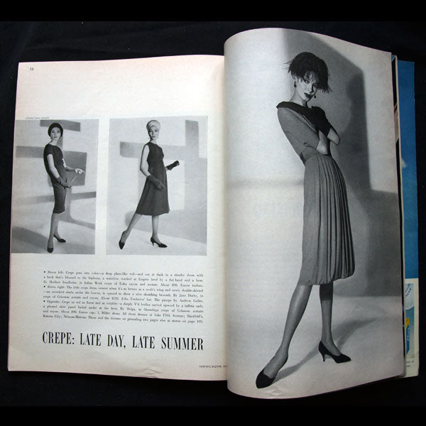 Harper's Bazaar (1958, juillet), couverture de Derujinsky