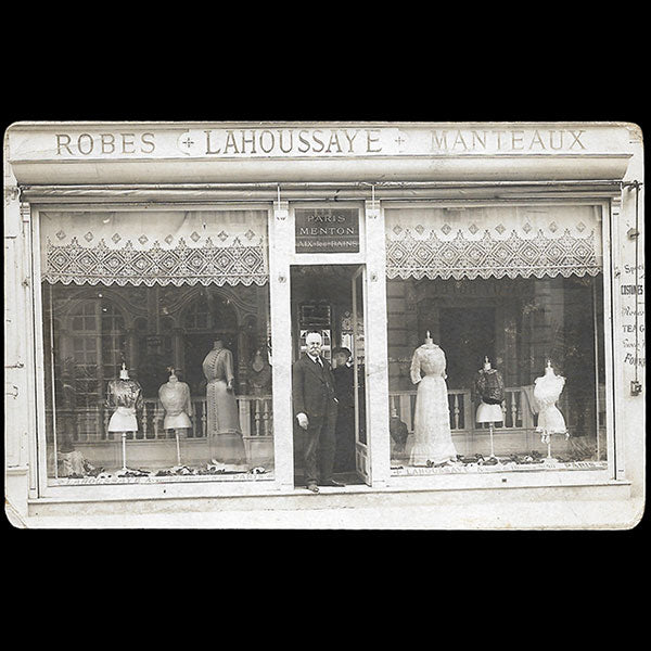 Lahoussaye - Maison de couture 20 avenue de l'Opéra à Paris (circa 1910)