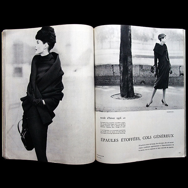 Vogue France (1er septembre 1955), couverture de René Gruau