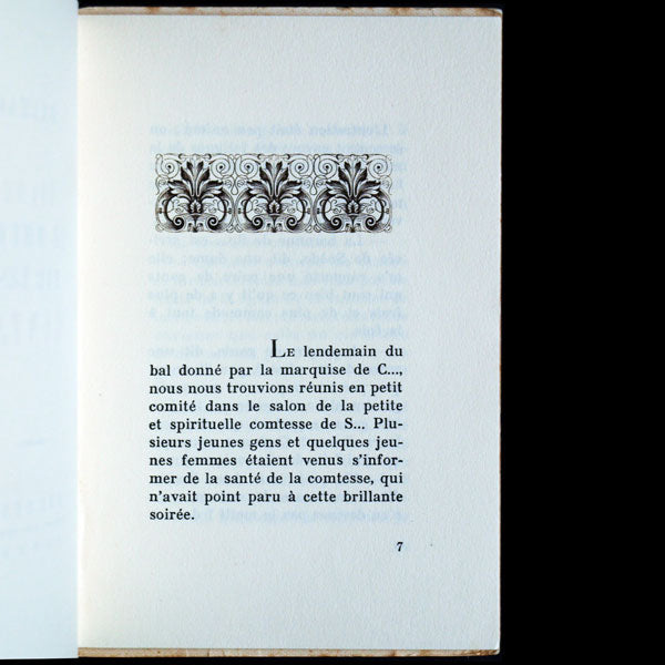 Balzac - Etude de moeurs par les gants, tirage courant par Hermès (1950)