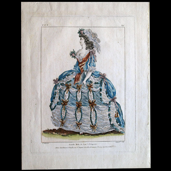 Gallerie des Modes et Costumes Français, 1778-1787, gravure n° rrr 375