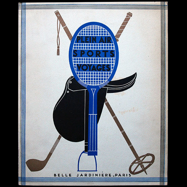 La Belle Jardinière - Plein air, Sports, Voyages, été 1929, catalogue illustré par G. Cazenove