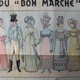 Bon Marché - Les Modes du Siècle, agenda buvard par Henri Bresler (circa 1900)