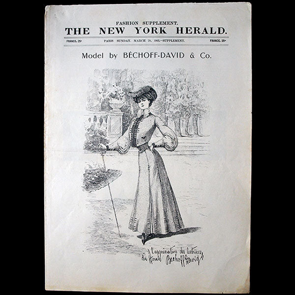 The New York Herald Fashion Supplement, March 29th, 1903