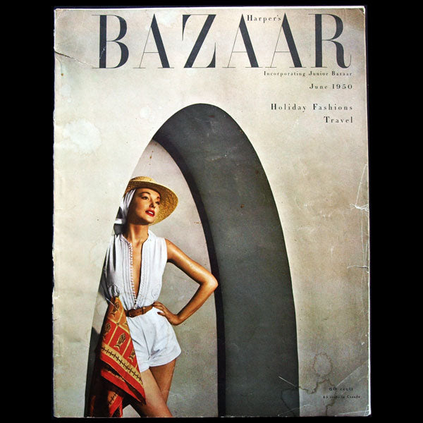 Harper's Bazaar (1950, juin), couverture de Louise Dahl-Wolfe