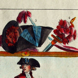 Gallerie des Modes et Costumes Français, 1778-1787, gravure n° mmm 346, Petit maître par Watteau (1787)