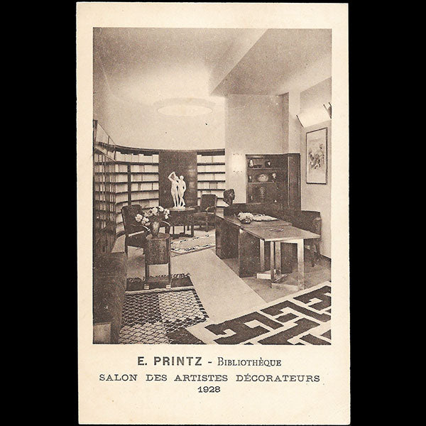 Printz - Carte d'invitation à l'exposition d'artistes au 81 rue de Miromesnil à Paris (1929)
