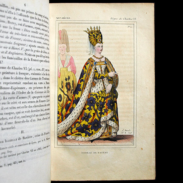Costumes Français depuis Clovis jusqu'à nos jours - Courtes Chroniques pour les Costumes Français du règne de Charles VI au règne de François Ier (1836)