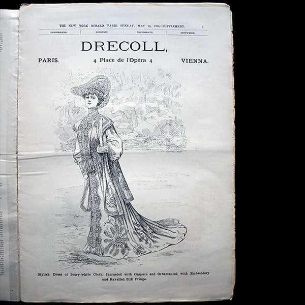 The New York Herald Fashion Supplement, May 24th, 1903