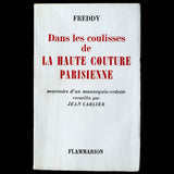 Freddy, dans les coulisses de la haute couture parisienne, exemplaire n°1 (1956)