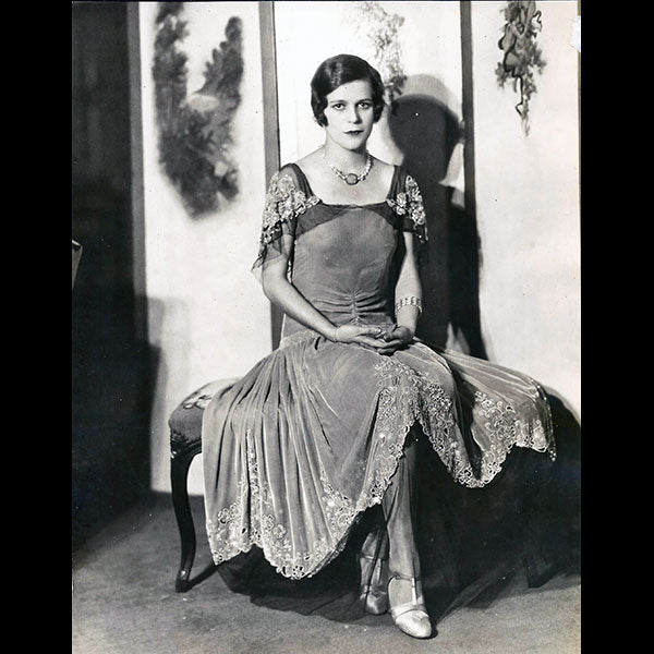 Eldridge Manning - robe de style (1928)