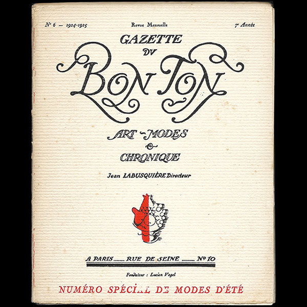 Gazette du Bon Ton (n°6, 1924-25)