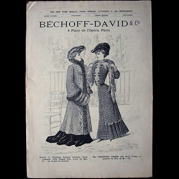 The New York Herald Fashion Supplement, November 10th 1901