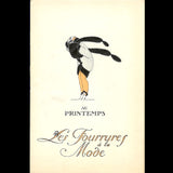 Printemps - Les Fourrures à la Mode, au Printemps, illustrations de Victor Lhuer (circa 1915)