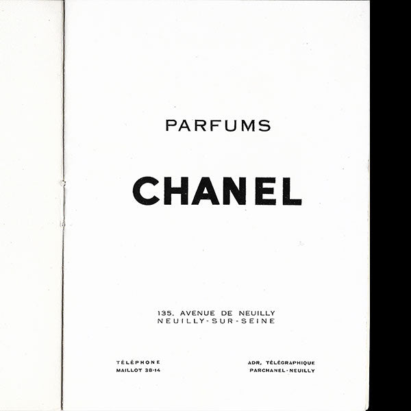 Chanel Parfums - Pour votre beauté Chanel conseille (circa 1948)