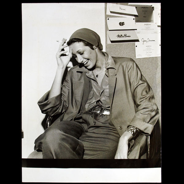 Donna Karan, portrait de la couturière américaine en 1977