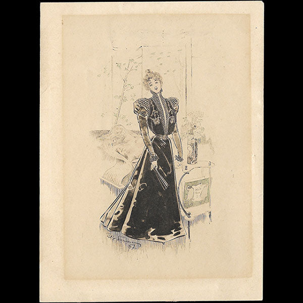 Félix - Elégante par Felix Fournery (1897)