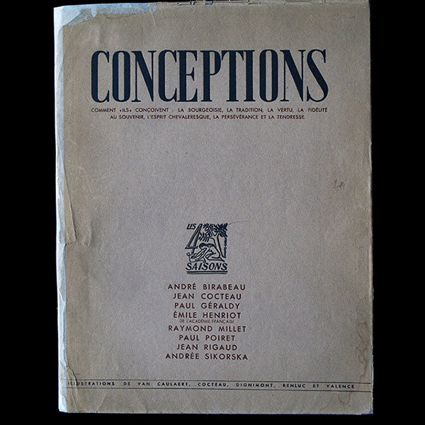 Poiret - Conceptions (1946)