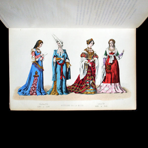 Challamel - Histoire de la mode en France, illustration de F. Lix (1875)