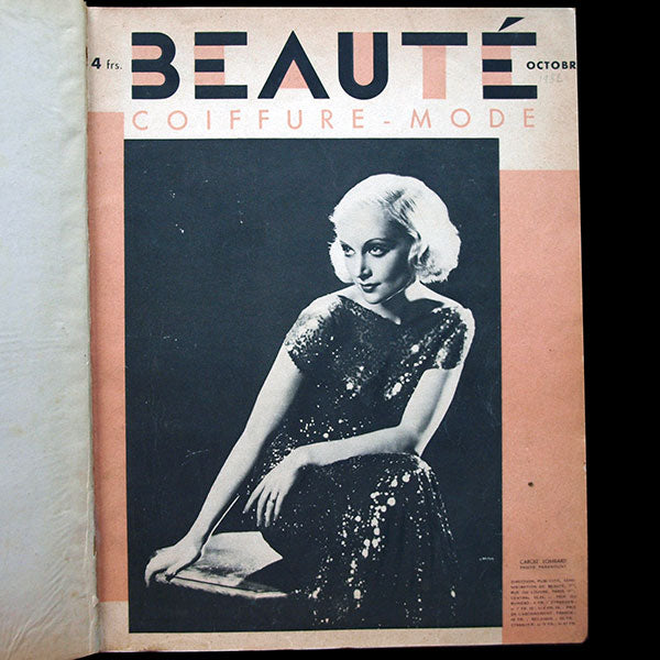 Beauté Coiffure-Mode & Votre Beauté, réunion de 15 numéros (d'octobre 1932 à décembre 1933)