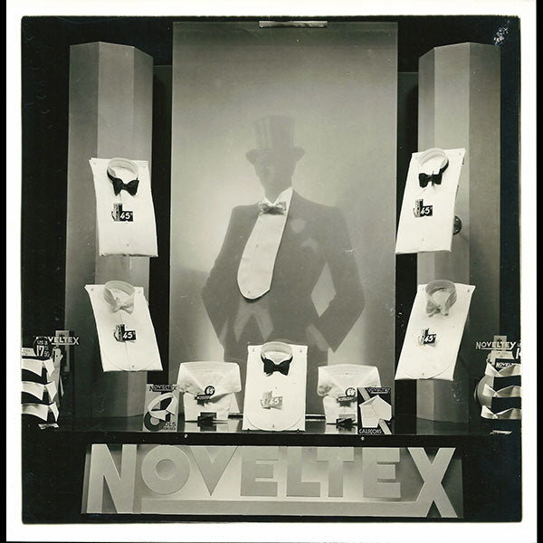 Noveltex - Vitrine de chemises des grands magasins du Printemps (1934)