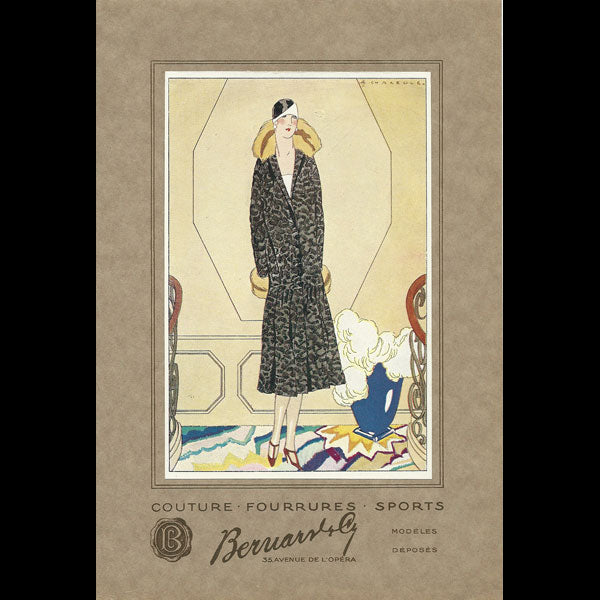 Fourrures, Couture, Sports, plaquette de la maison Bernard & Cie (1925)