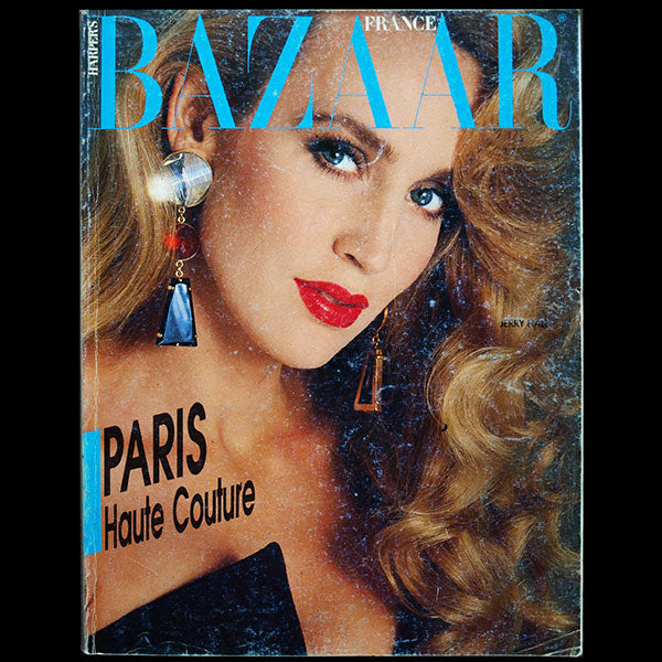 Harper's Bazaar France (1985, mars-avril), couverture de Stan Malinowski
