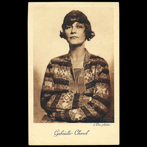 Gabrielle Chanel, portrait par d'Ora (circa 1923-1924)