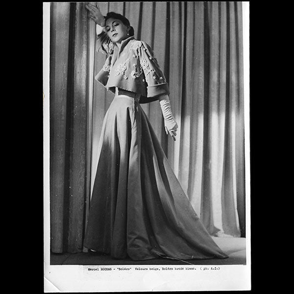 Marcel Rochas - Ensemble Boléro (1951)