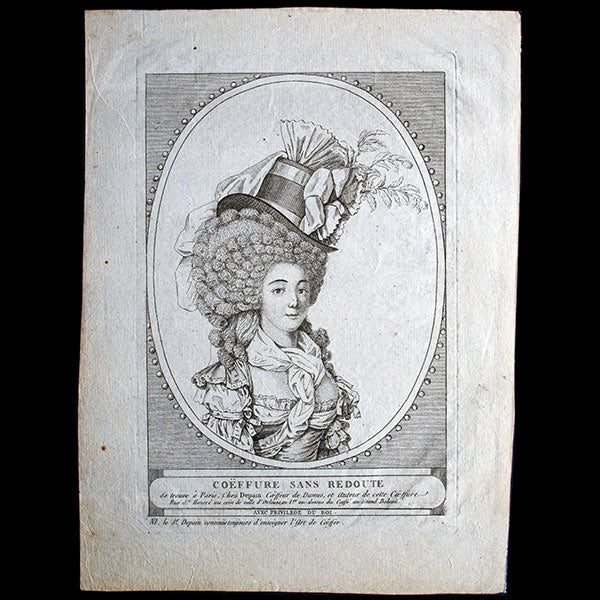 Depain - Troisième suite de coiffures (circa 1790)