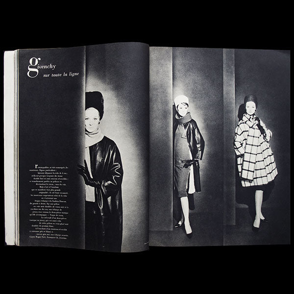 Vogue France (1er novembre 1959), couverture d'Irving Penn