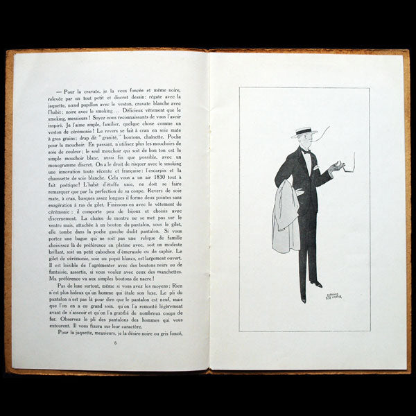 British Tailors, Conseil d'un Homme Chic, illustrations de Bernard Boutet de Monvel (1913)