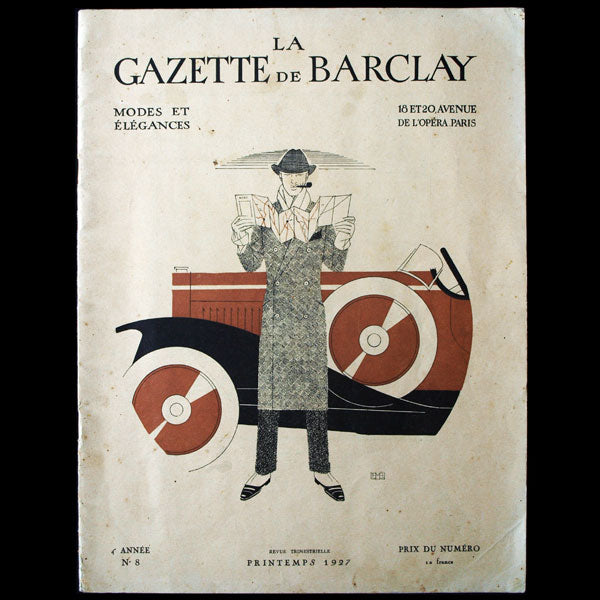Gazette de Barclay, modes et élégances, n°8, printemps 1927