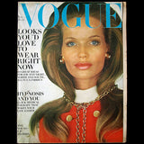 Vogue US (15th January 1969), couverture de Franco Rubartelli