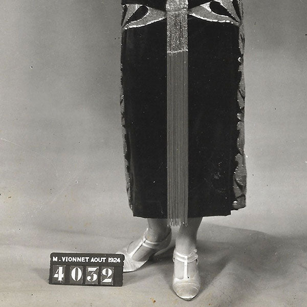 Vionnet - Robe brodée (1924)
