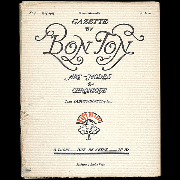 Gazette du Bon Ton (n°4, 1924-25)