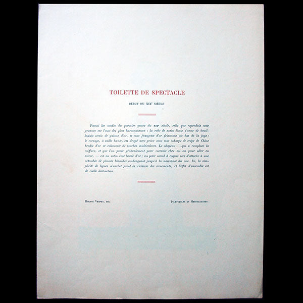 Documents pour l'Histoire du Costume de Louis XV à Louis XVIII, réunion de 8 planches (1911)