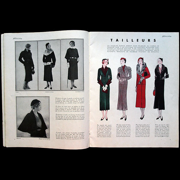 Françoise ou les modes en couleurs - Françoise et Chiffons réunis, 15 octobre 1932